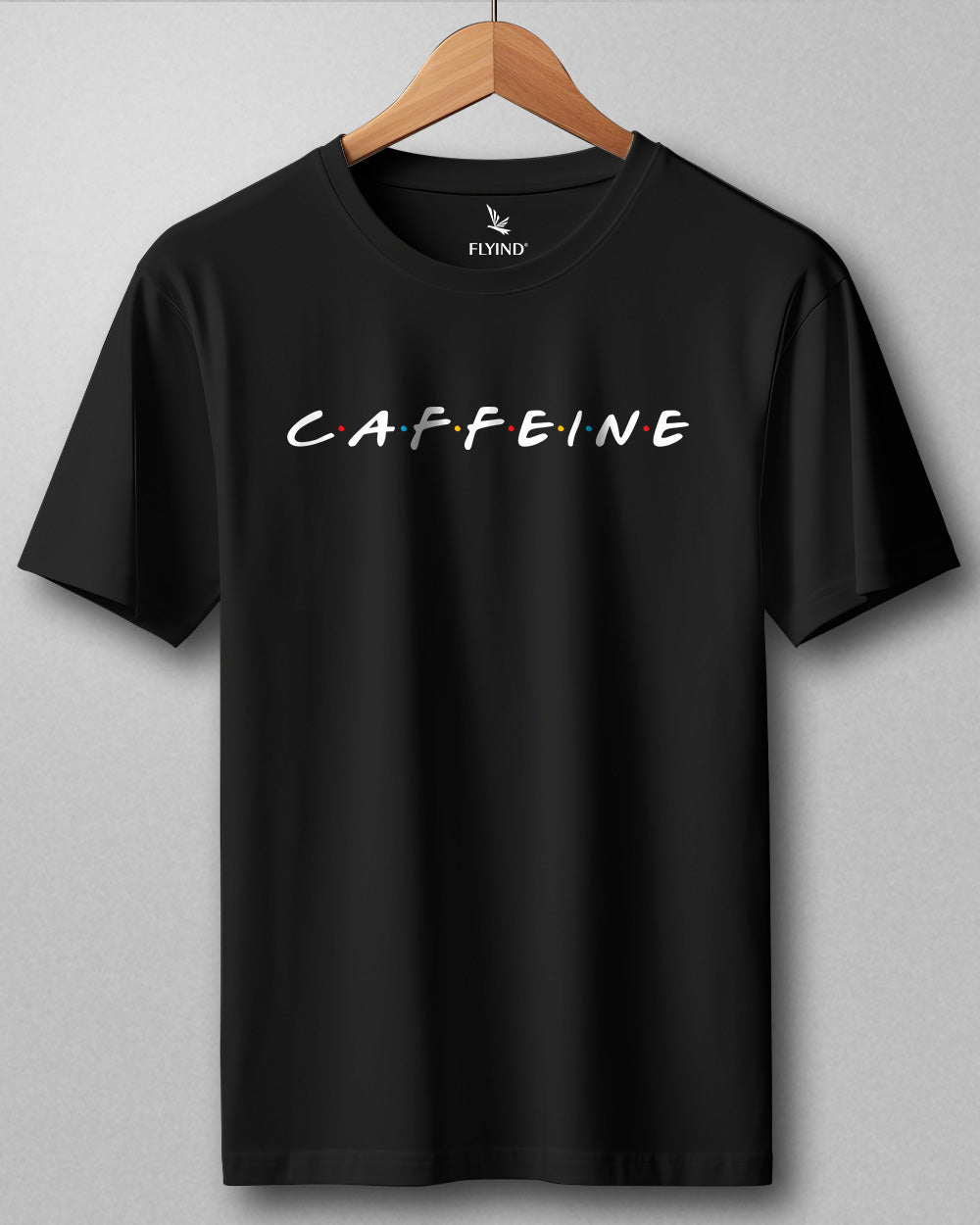 Caffe Black Regular T Shirt