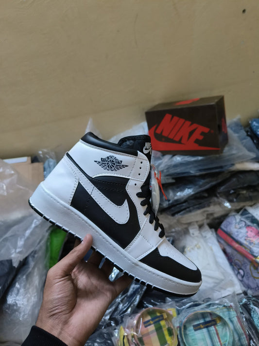 NIKE JORDAN HIGH BLACK WHITE FOR MEN