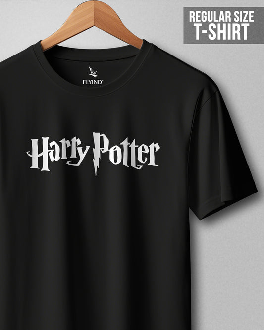Harry Potter Black Regular T Shirt